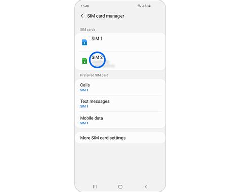 How to use or manage dual SIM cards .